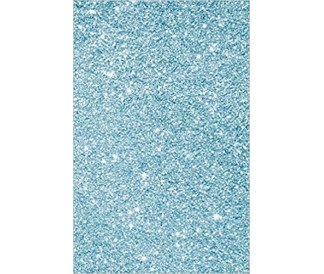 Αφρώδες φύλλο με glitter 30cm x 20cm  2mm -  Pale Blue