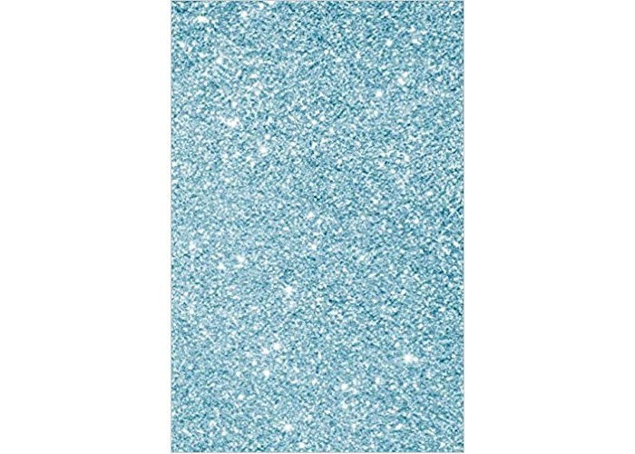 Αφρώδες φύλλο με glitter 30cm x 20cm 2mm - Pale Blue Αφρώδες φύλλο με glitter 30cm x 20cm 2mm - Pale Blue
