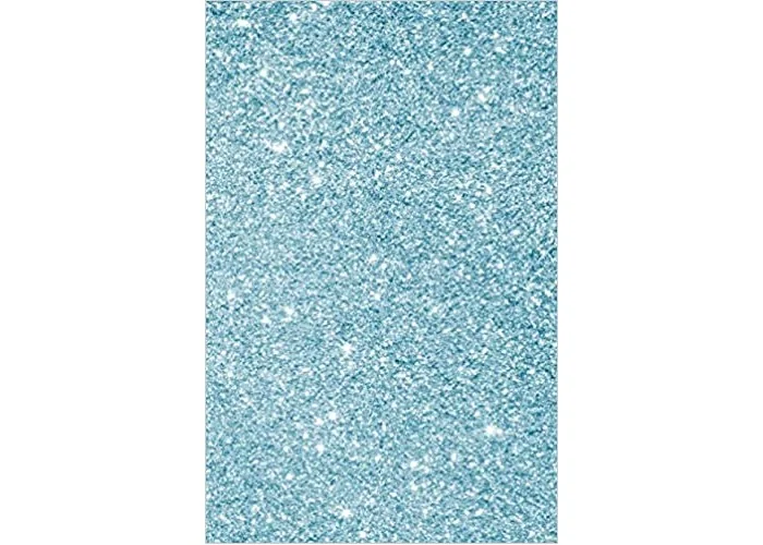 Αφρώδες φύλλο με glitter 30cm x 20cm  2mm -  Pale Blue