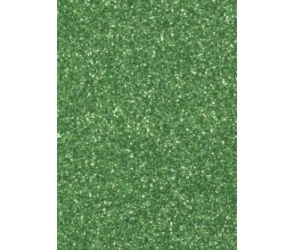 Αφρώδες φύλλο με glitter 30cm x 20cm  2mm - Πράσινο Αφρώδες φύλλο με glitter 30cm x 20cm  2mm - Πράσινο
