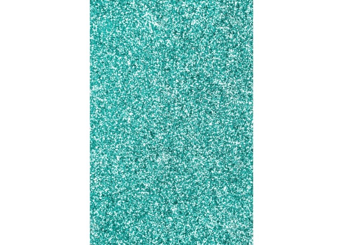 Αφρώδες φύλλο με glitter 30cm x 20cm 2mm - Smaragd