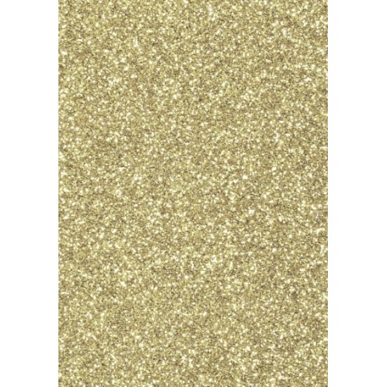 Αφρώδες φύλλο με glitter 30cm x 20cm 2mm - Light Gold Αφρώδες φύλλο με glitter 30cm x 20cm 2mm - Light Gold