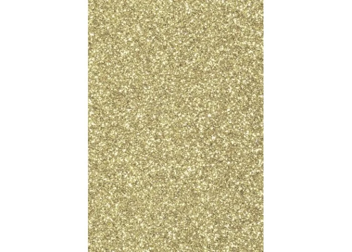 Αφρώδες φύλλο με glitter 30cm x 20cm  2mm - Light Gold