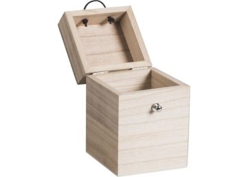 Ξύλινο κουτί 8 x 8 x 12 cm Ξύλινο κουτί 8 x 8 x 12 cm