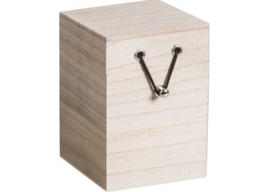 Ξύλινο κουτί 8 x 8 x 12 cm Ξύλινο κουτί 8 x 8 x 12 cm