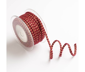 ΚΟΡΔΟΝΙ ΒΑΜΒΑΚΕΡΟ ΠΛΕΞΟΥΔΑ 8MMX20MET BURGUNDY ΚΟΡΔΟΝΙ ΒΑΜΒΑΚΕΡΟ ΠΛΕΞΟΥΔΑ 8MMX20MET BURGUNDY