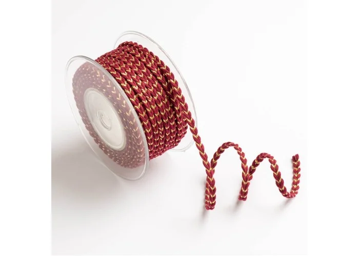 ΚΟΡΔΟΝΙ ΒΑΜΒΑΚΕΡΟ ΠΛΕΞΟΥΔΑ 8MMX20MET BURGUNDY