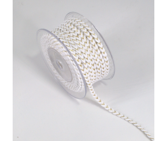 ΚΟΡΔΟΝΙ ΒΑΜΒΑΚΕΡΟ ΠΛΕΞΟΥΔΑ 8MMX20MET WHITE ΚΟΡΔΟΝΙ ΒΑΜΒΑΚΕΡΟ ΠΛΕΞΟΥΔΑ 8MMX20MET WHITE