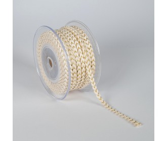 ΚΟΡΔΟΝΙ ΒΑΜΒΑΚΕΡΟ ΠΛΕΞΟΥΔΑ 8MMX20MET IVORY ΚΟΡΔΟΝΙ ΒΑΜΒΑΚΕΡΟ ΠΛΕΞΟΥΔΑ 8MMX20MET IVORY