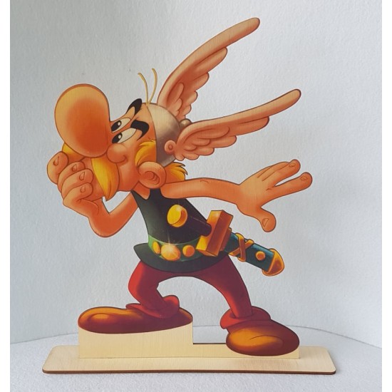 Αστερίξ εκτύπωση σε ξύλο 