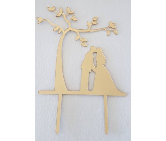 Plexiglass Cake Topper Wedding #1 Plexiglass Cake Topper Wedding #1