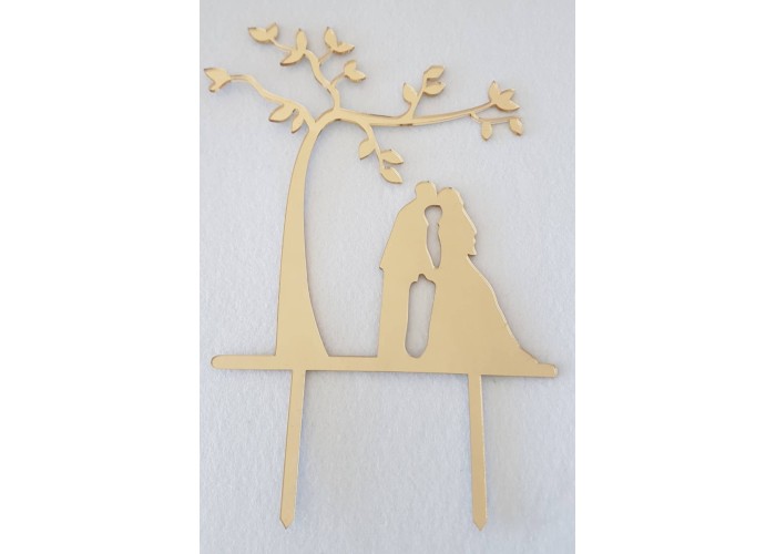 Plexiglass Cake Topper Wedding #1 Plexiglass Cake Topper Wedding #1
