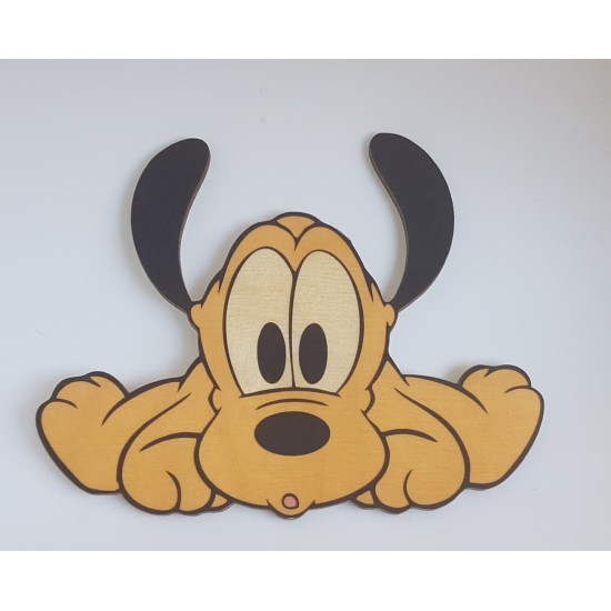 Pluto εκτύπωση σε ξύλο