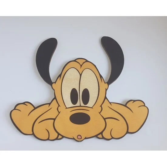 Pluto εκτύπωση σε ξύλο