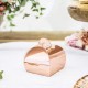 Ροζ Χρυσό καμπυλωτό κουτάκι για μπομπονιέρα Ροζ Χρυσό καμπυλωτό κουτάκι για μπομπονιέρα