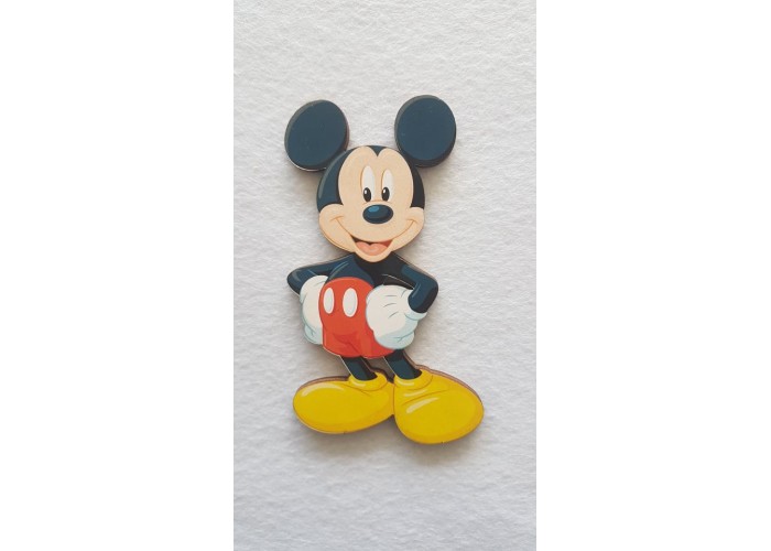 Mickey #1 εκτύπωση σε ξύλο