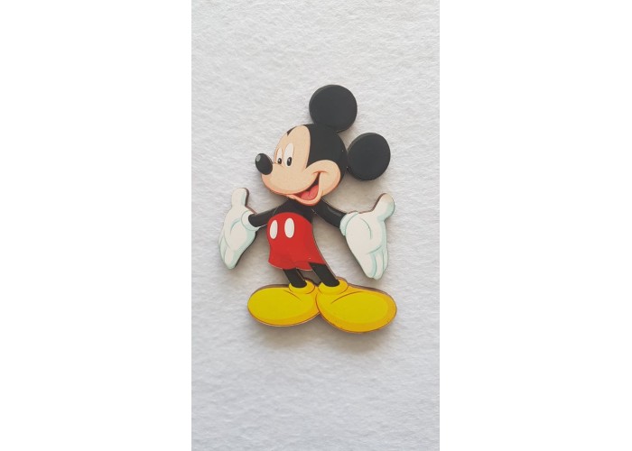 Mickey #2 εκτύπωση σε ξύλο