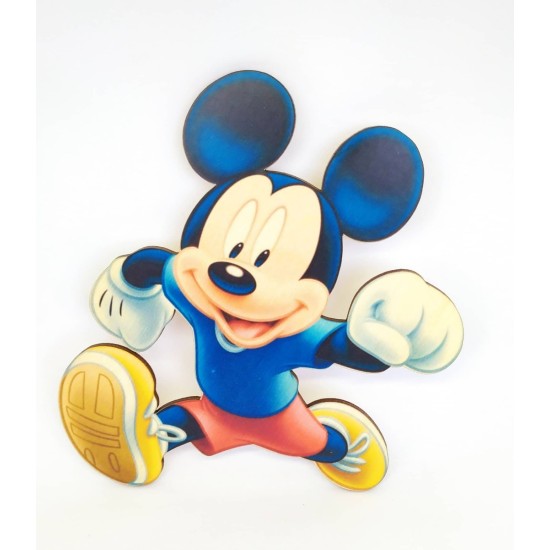 Mickey #5 εκτύπωση σε ξύλο