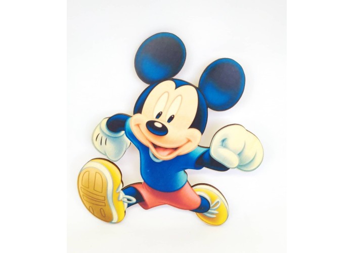 Mickey #5 εκτύπωση σε ξύλο Mickey #5 εκτύπωση σε ξύλο
