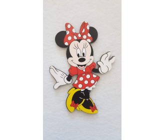 Minnie #1 εκτύπωση σε ξύλο