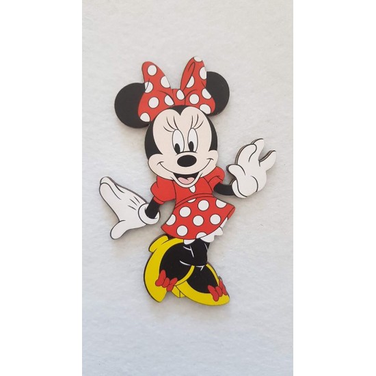 Minnie #1 εκτύπωση σε ξύλο Minnie #1 εκτύπωση σε ξύλο