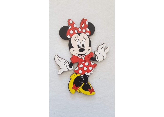 Minnie #1 εκτύπωση σε ξύλο Minnie #1 εκτύπωση σε ξύλο