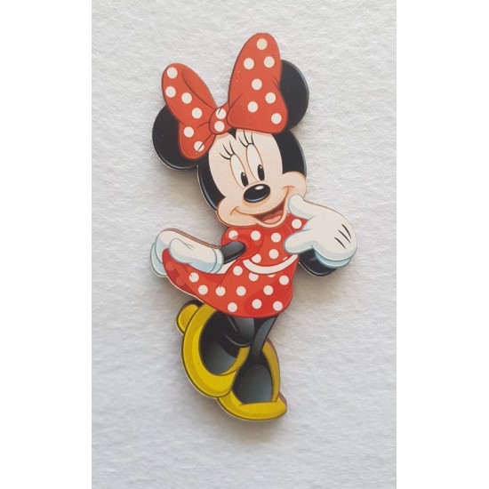 Minnie #2 εκτύπωση σε ξύλο