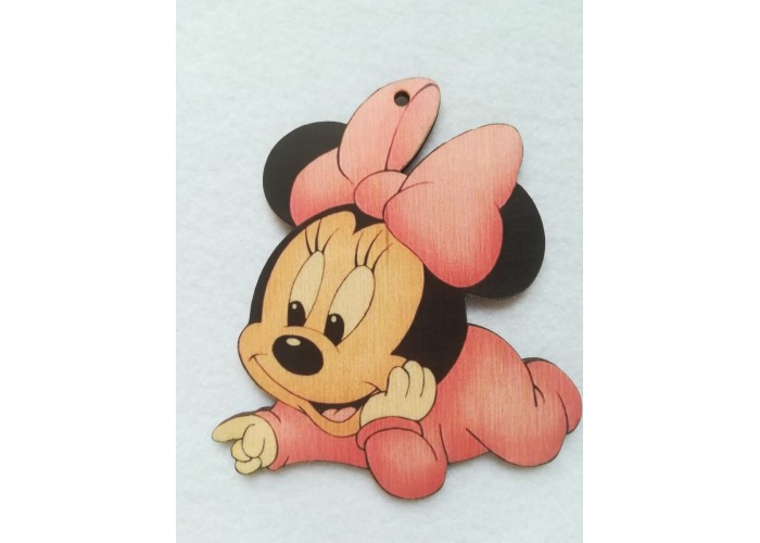 Minnie #3 εκτύπωση σε ξύλο Minnie #3 εκτύπωση σε ξύλο