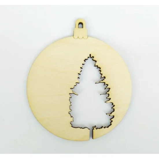 Ξύλινο διακοσμητικό Christmas #8