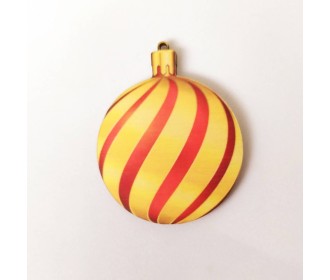 Ξύλινο Έγχρωμο διακοσμητικό στοιχείο Christmas #6 Ξύλινο Έγχρωμο διακοσμητικό στοιχείο Christmas #6