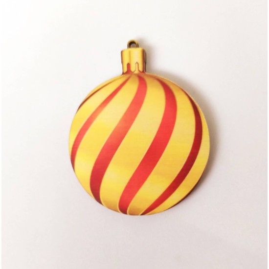 Ξύλινο Έγχρωμο διακοσμητικό στοιχείο Christmas #6 Ξύλινο Έγχρωμο διακοσμητικό στοιχείο Christmas #6