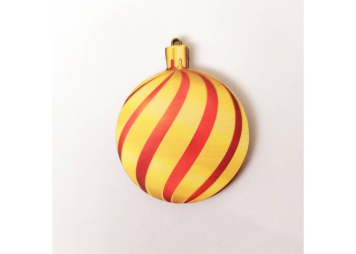 Ξύλινο Έγχρωμο διακοσμητικό στοιχείο Christmas #6 Ξύλινο Έγχρωμο διακοσμητικό στοιχείο Christmas #6