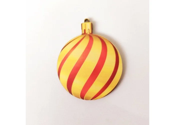 Ξύλινο Έγχρωμο διακοσμητικό στοιχείο Christmas #6