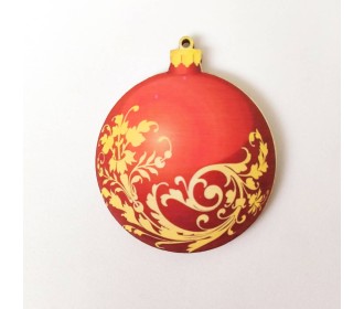 Ξύλινο Έγχρωμο διακοσμητικό στοιχείο Christmas #8 Ξύλινο Έγχρωμο διακοσμητικό στοιχείο Christmas #8