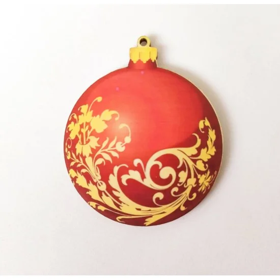 Ξύλινο Έγχρωμο διακοσμητικό στοιχείο Christmas #8