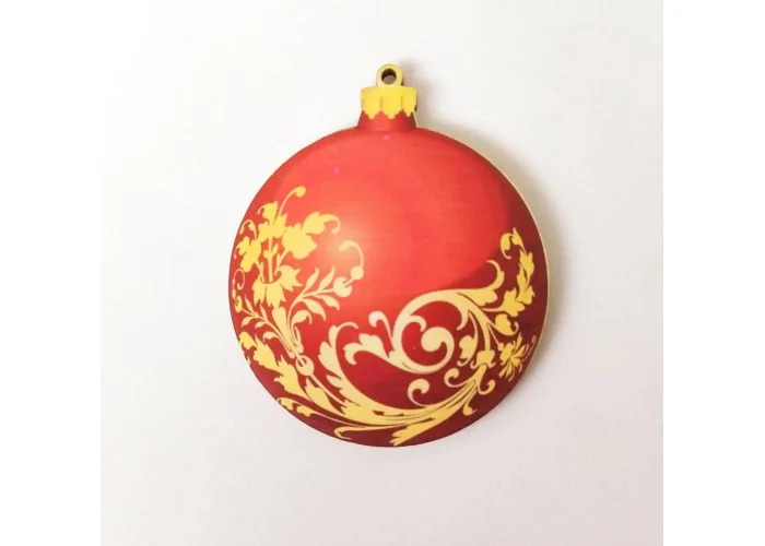 Ξύλινο Έγχρωμο διακοσμητικό στοιχείο Christmas #8