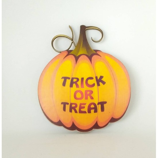 Ξύλινο Έγχρωμο διακοσμητικό στοιχείο Halloween #1 Ξύλινο Έγχρωμο διακοσμητικό στοιχείο Halloween #1