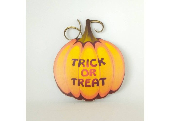 Ξύλινο Έγχρωμο διακοσμητικό στοιχείο Halloween #1 Ξύλινο Έγχρωμο διακοσμητικό στοιχείο Halloween #1
