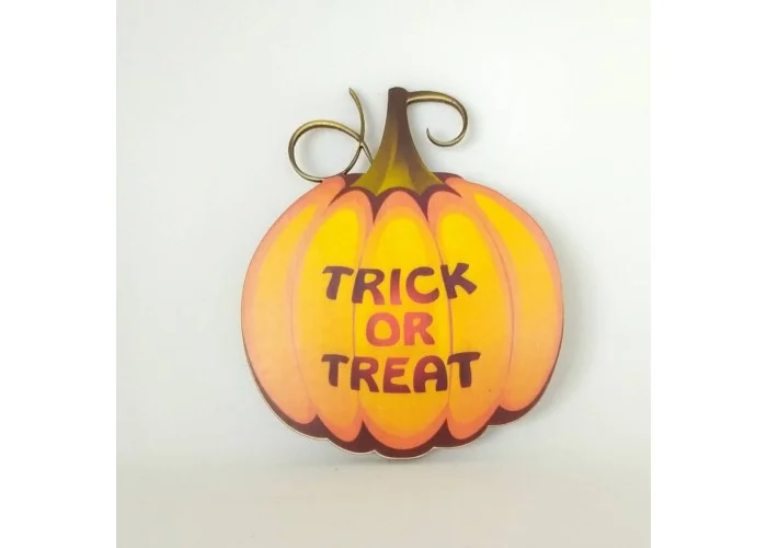 Ξύλινο Έγχρωμο διακοσμητικό στοιχείο Halloween #1 Ξύλινο Έγχρωμο διακοσμητικό στοιχείο Halloween #1