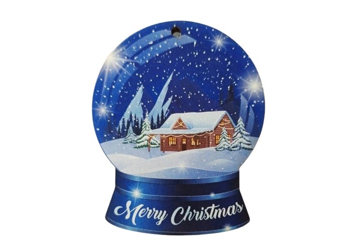 Ξύλινο Έγχρωμο διακοσμητικό στοιχείο Christmas #26 Ξύλινο Έγχρωμο διακοσμητικό στοιχείο Christmas #26