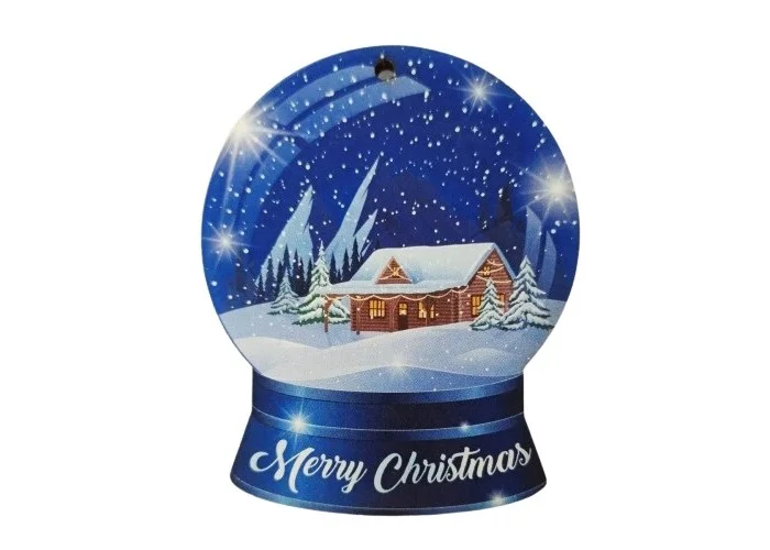 Ξύλινο Έγχρωμο διακοσμητικό στοιχείο Christmas #26