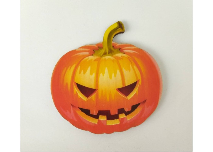 Ξύλινο Έγχρωμο διακοσμητικό στοιχείο Halloween #2 Ξύλινο Έγχρωμο διακοσμητικό στοιχείο Halloween #2