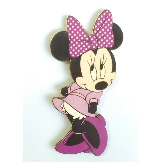 Minnie #4 εκτύπωση σε ξύλο Minnie #4 εκτύπωση σε ξύλο