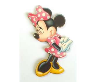 Minnie #7 εκτύπωση σε ξύλο