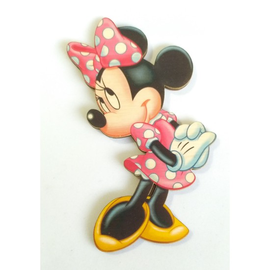 Minnie #7 εκτύπωση σε ξύλο Minnie #7 εκτύπωση σε ξύλο