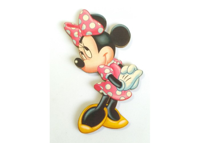 Minnie #7 εκτύπωση σε ξύλο Minnie #7 εκτύπωση σε ξύλο