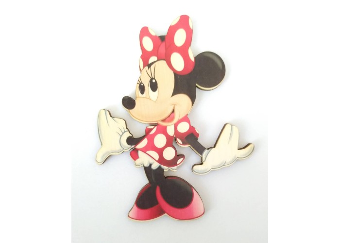 Minnie #8 εκτύπωση σε ξύλο Minnie #8 εκτύπωση σε ξύλο