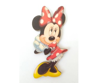 Minnie #9 εκτύπωση σε ξύλο