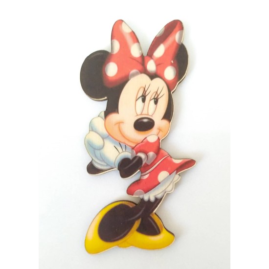 Minnie #9 εκτύπωση σε ξύλο Minnie #9 εκτύπωση σε ξύλο