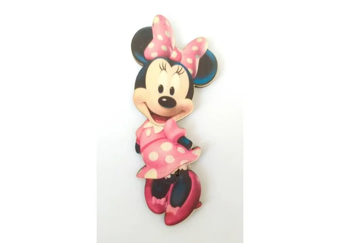 Minnie #10 εκτύπωση σε ξύλο